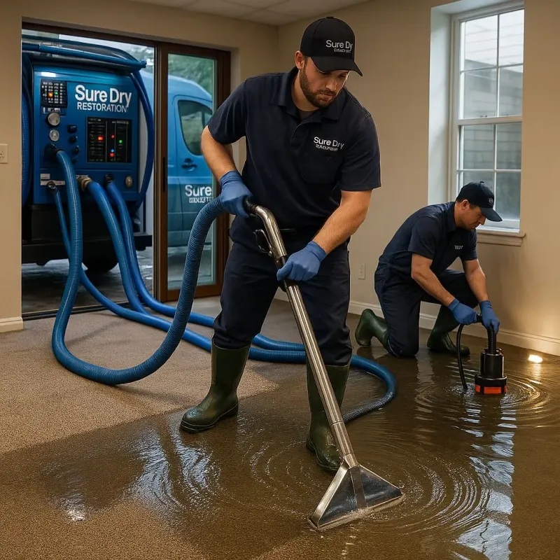 Water Extraction and Removal process in Coldwater, KS